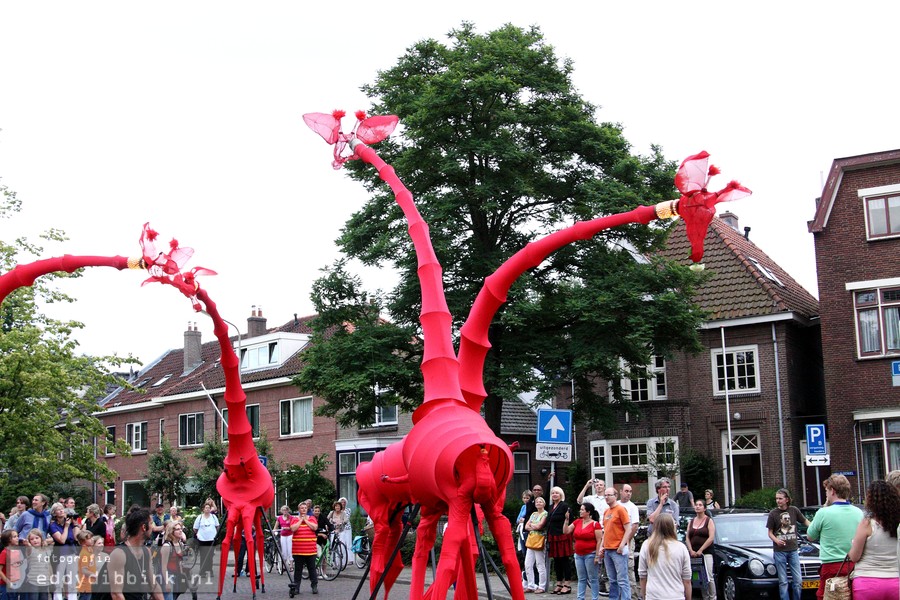 2012-07-07 Compagnie Off ism Theaterschip Drost van Salland - Les Girafes (Deventer Op Stelten) 014